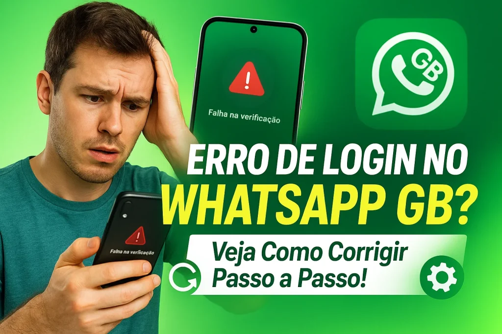 Como corrigir erro de login do WhatsApp GB