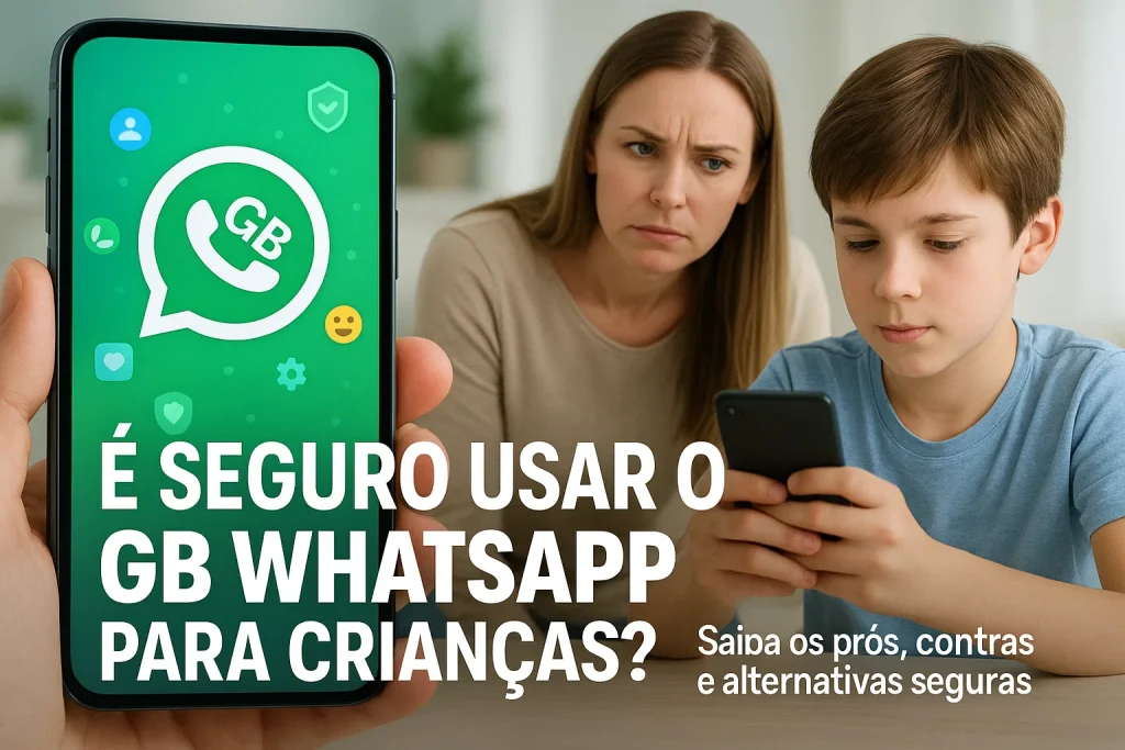 É Seguro Usar o GB WhatsApp para Crianças