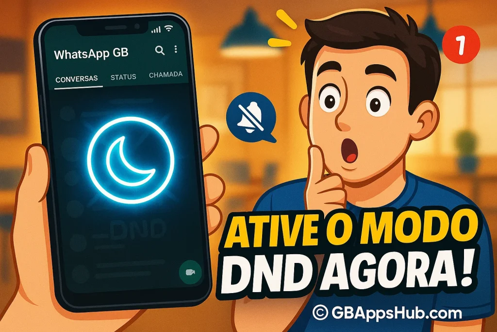 Como Ativar o Modo DND no WhatsApp GB (Guia Completo)
