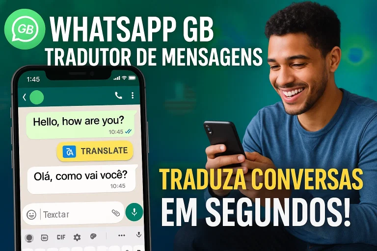 WhatsApp GB Tradutor Traduza Mensagens Rápido